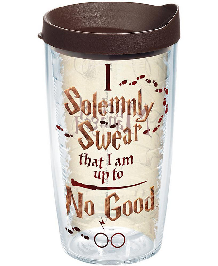 Tervis Tumbler Tervis Harry Potter I Solemnly Swear Made in USA Double Walled  Insulated Tumbler Travel Cup Keeps Drinks Cold and Hot 16oz Classic