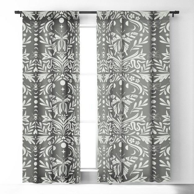 X 50 quot Single Panel Room Darkening Window Curtain Deny Designs