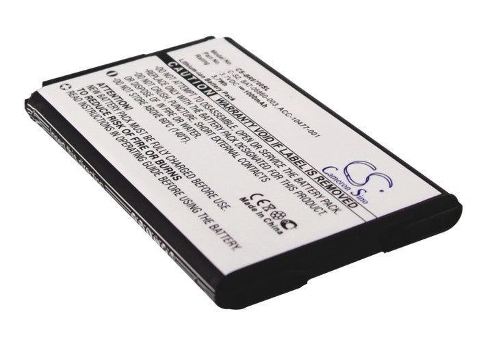 Blackberry 8700 8700c 8700f 8700g 8700r 87 1000mAh Replacement Battery BatteryClerkcom Mobile Phone