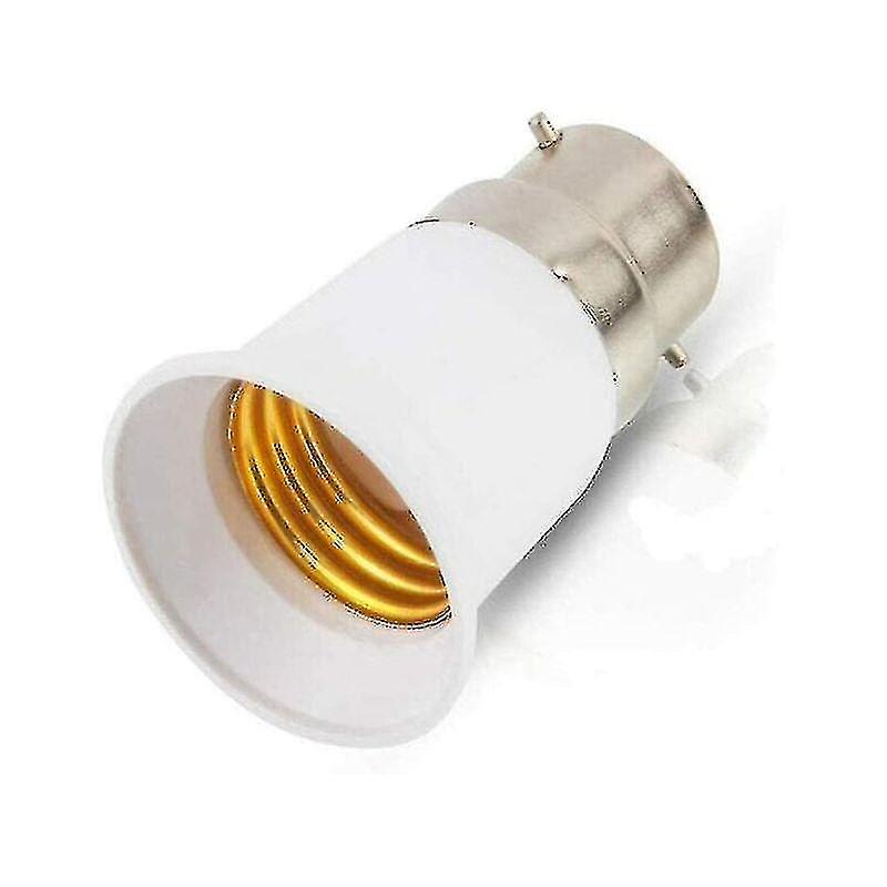 Set Of 6 B22 To E27 Bulb Holder Sockets - Led Bulb Adapters