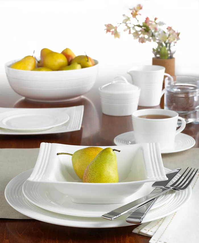 Lenox Dinnerware Tin Can Alley 4 Degree Round 4 Piece Place Setting