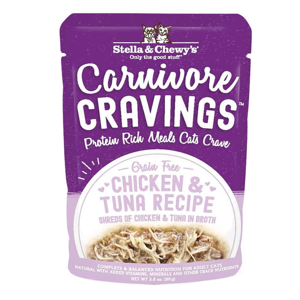 Stella  Chewys Carnivore Cravings Grain Free Chicken  Tuna Wet Cat