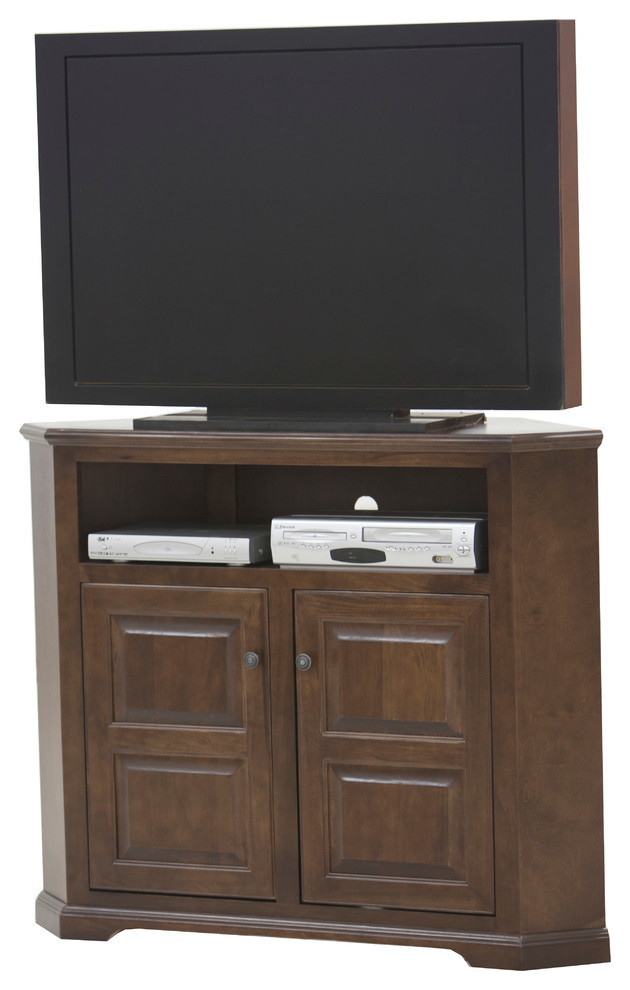 Eagle Furniture Tall Savannah 50 quotWide Corner TV Console   Farmhouse   Entertainment Centers And Tv Stands   by Eagle Furniture  Houzz