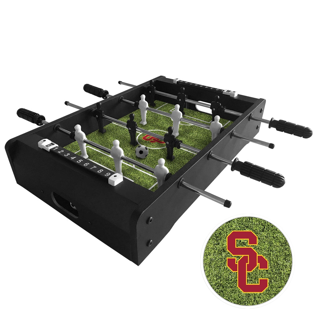 USC Trojans Table Top Foosball Game