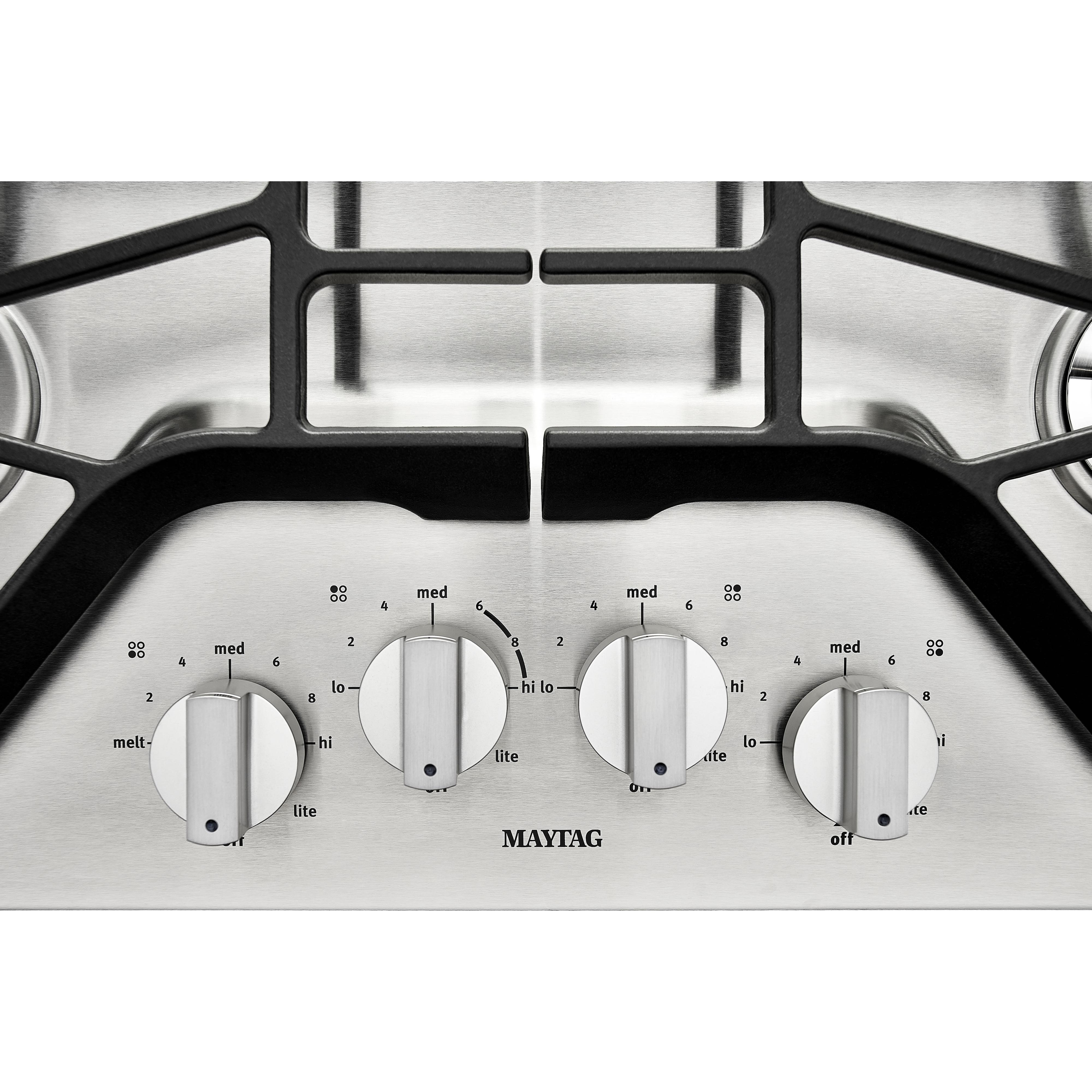 Maytag 30-inch Built-In Gas Cooktop MGC7430DS