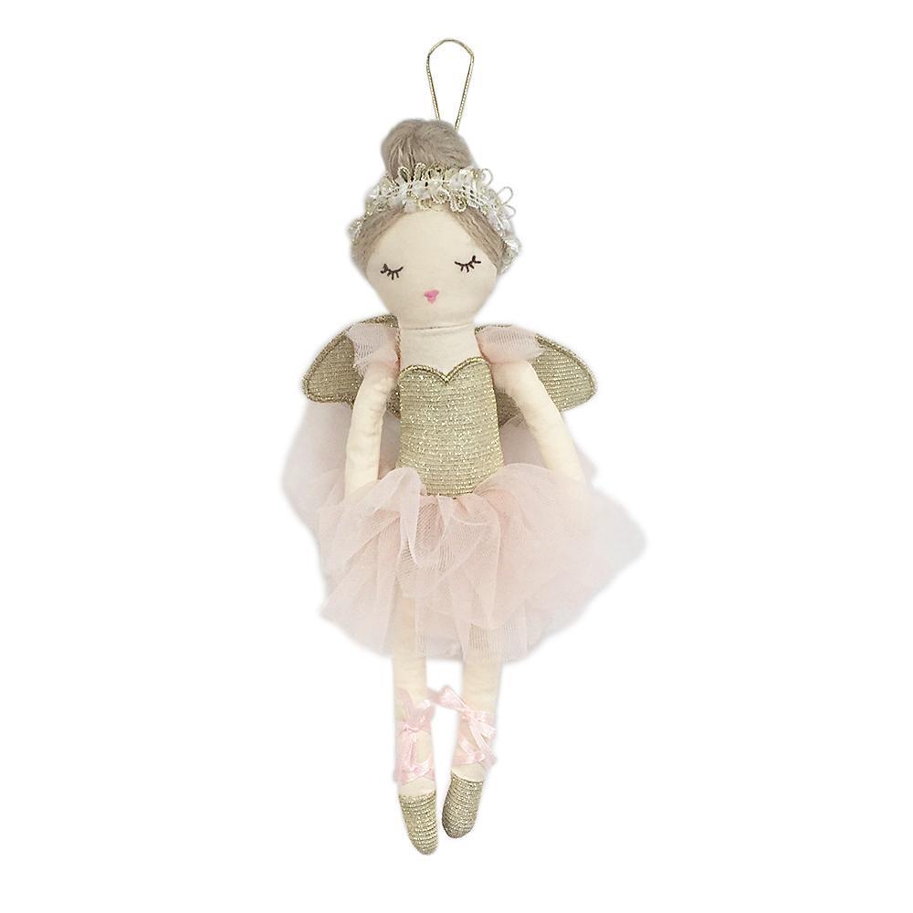 Sugar Plum Fairy Plush Doll Ornament by Mon Ami