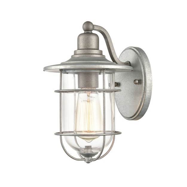 Millennium Lighting 1 Light Wall Light Galvanized