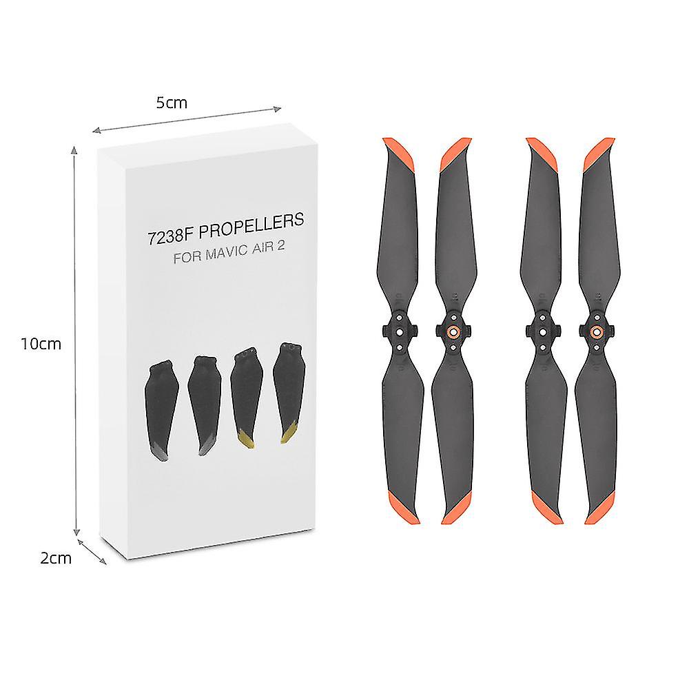 Miman For Dji Air 2s Lownoise Propellers 7238 Brand New In Stock Accessories (2 Pair)