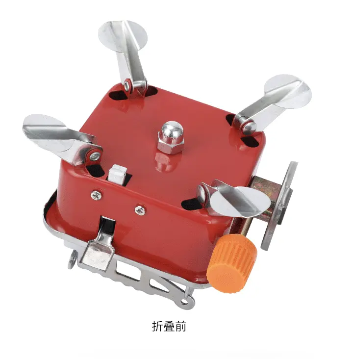 Outdoor Camping Folding Gas Stoves Rectangle Portable  Stove