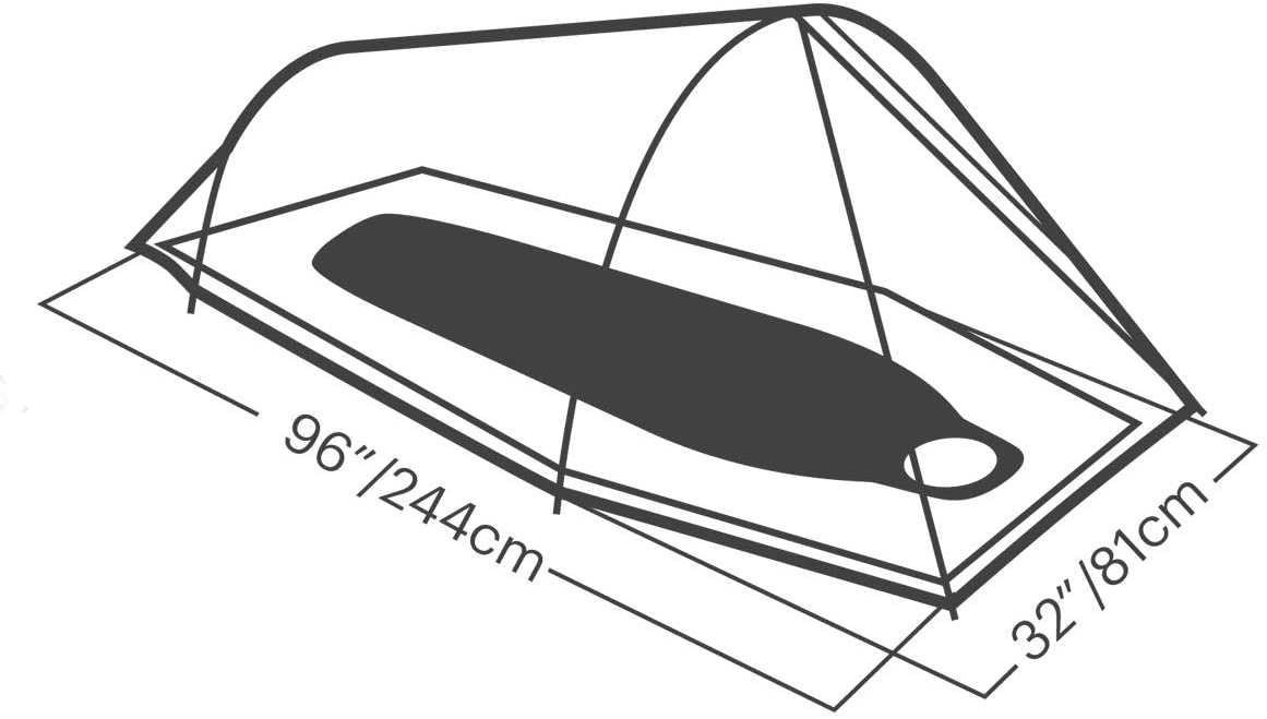 Eureka! Solitaire AL One-Person， Three-Season Backpacking Tent