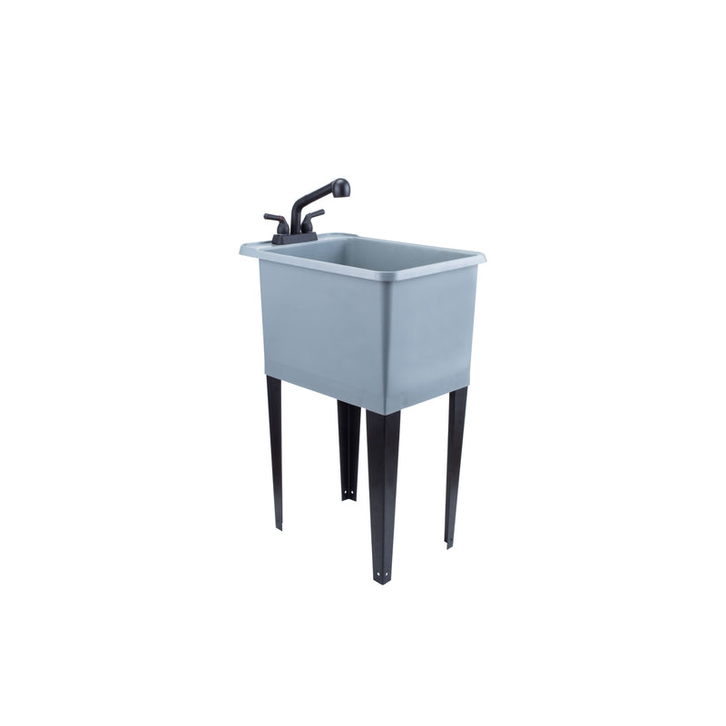 LAUNDRY TUB GRY 16GAL