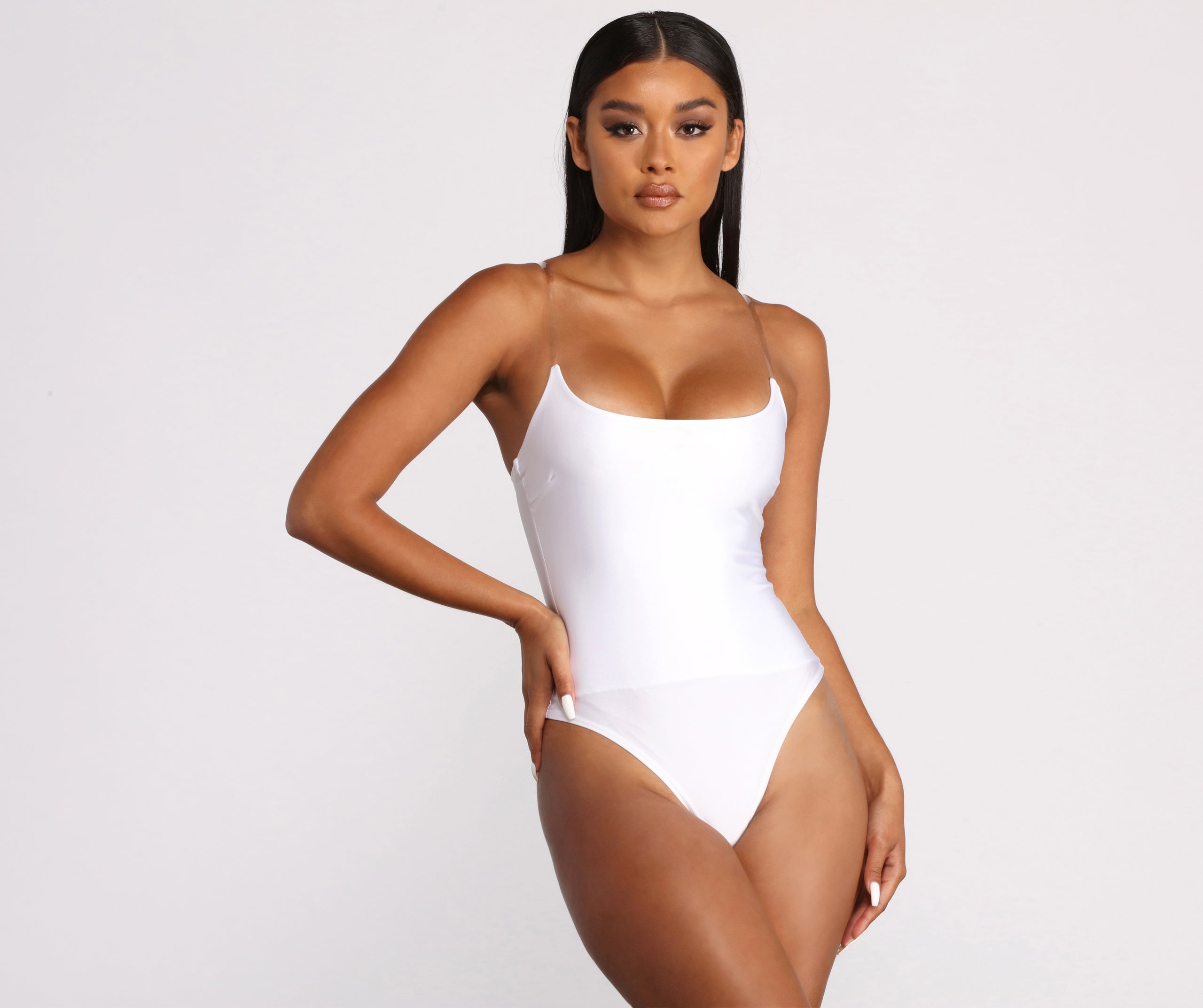 Clearly On Trend Knit Bodysuit