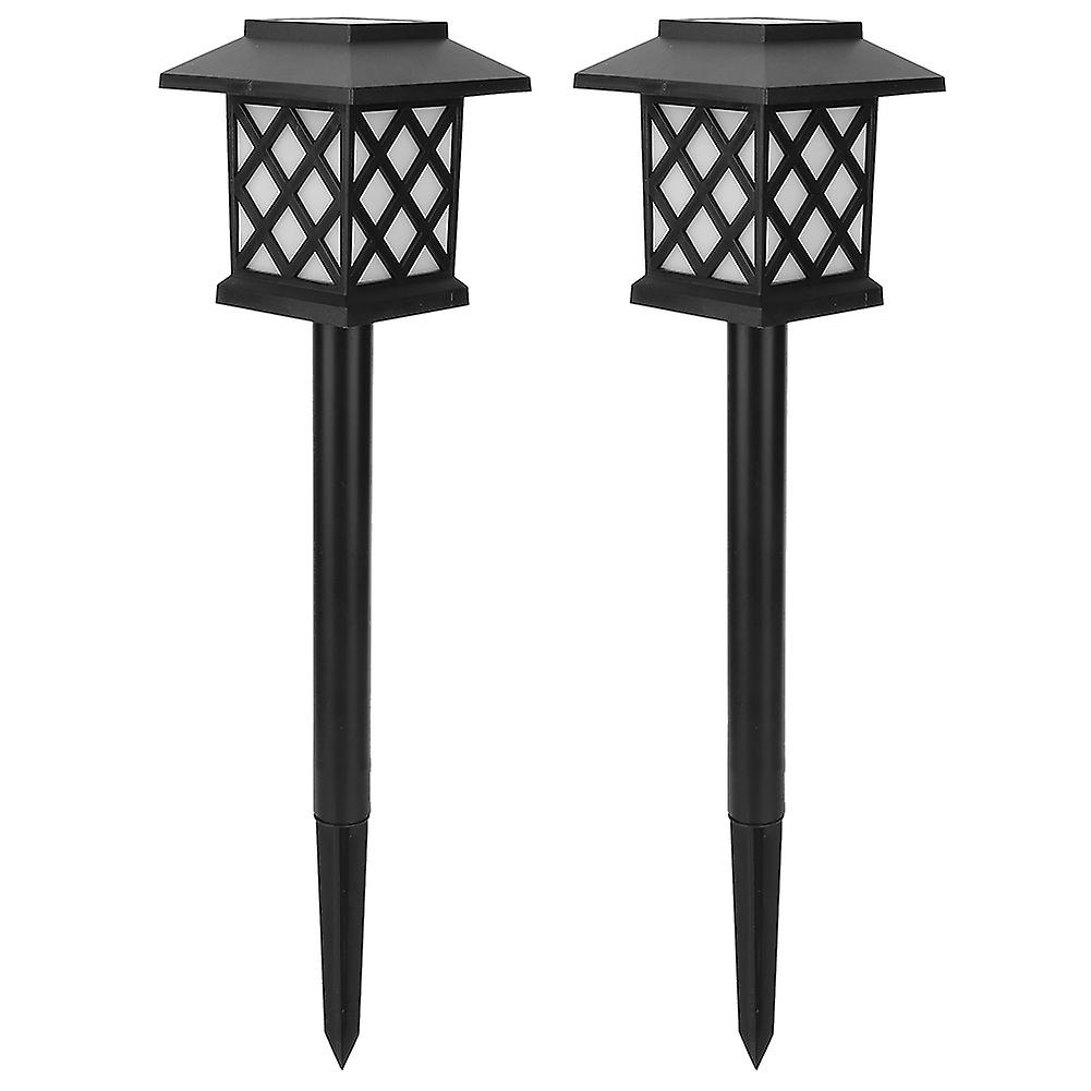 2pcs Solar Garden Lawn Light Outdoor Waterproof Pathway Landscape Decoration Lamps (SL816)