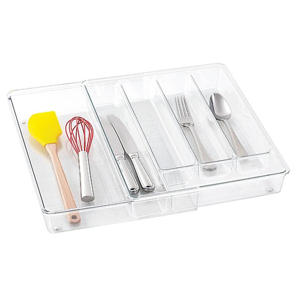 iDesign Linus Expandable Cutlery Organizer