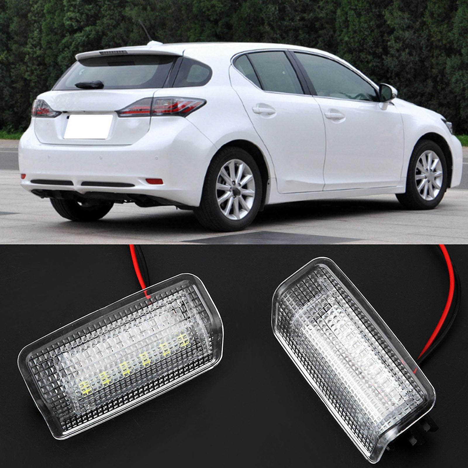 1pair Car Door Warning Light Anti-collid Led Opened Lamp Kit For Toyota Lexus