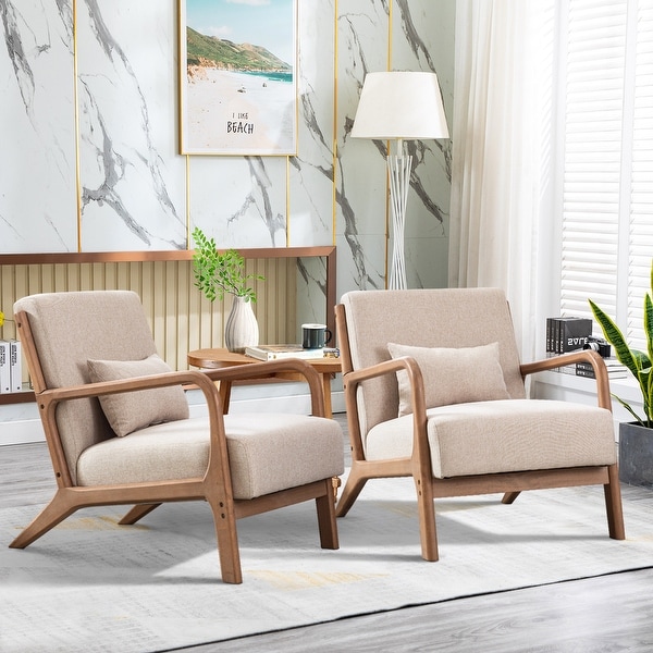 Aston Modern Solid wood Accent Chair