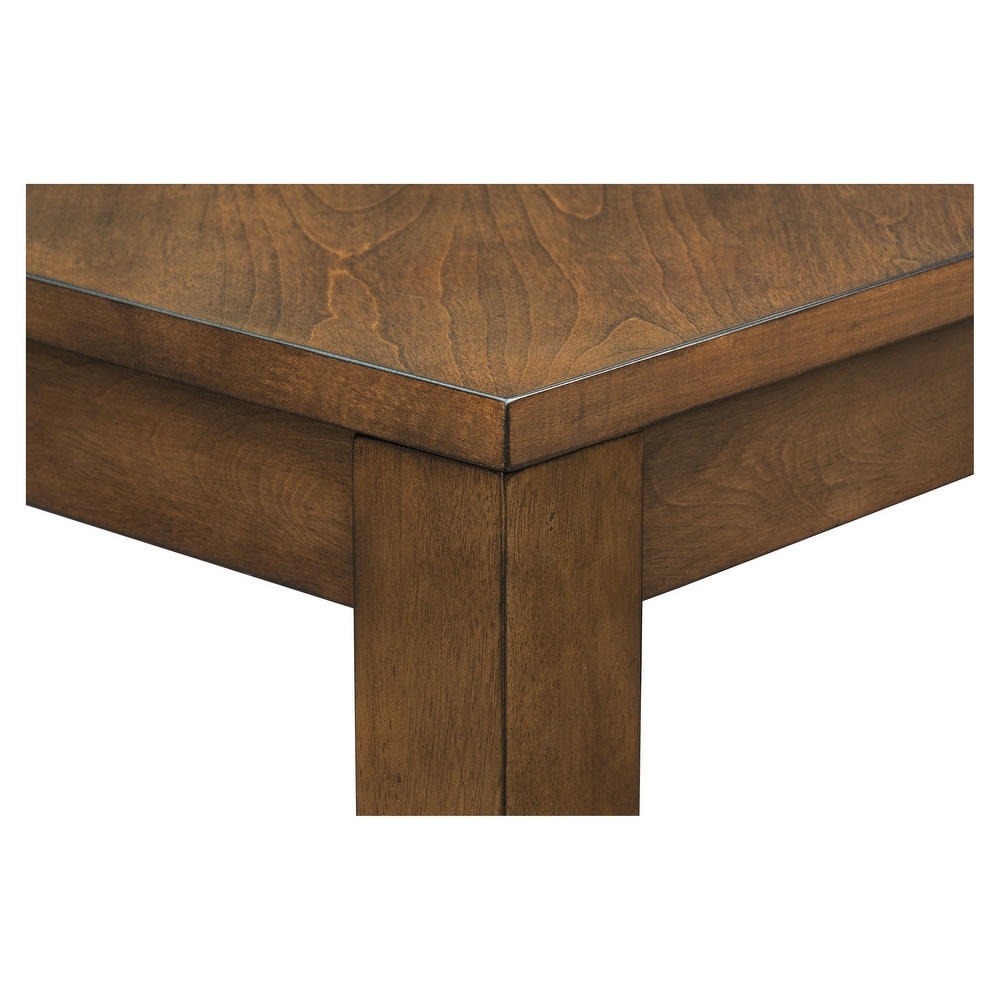 INK+IVY Cove Pecan Rectangle Extension Dining Table