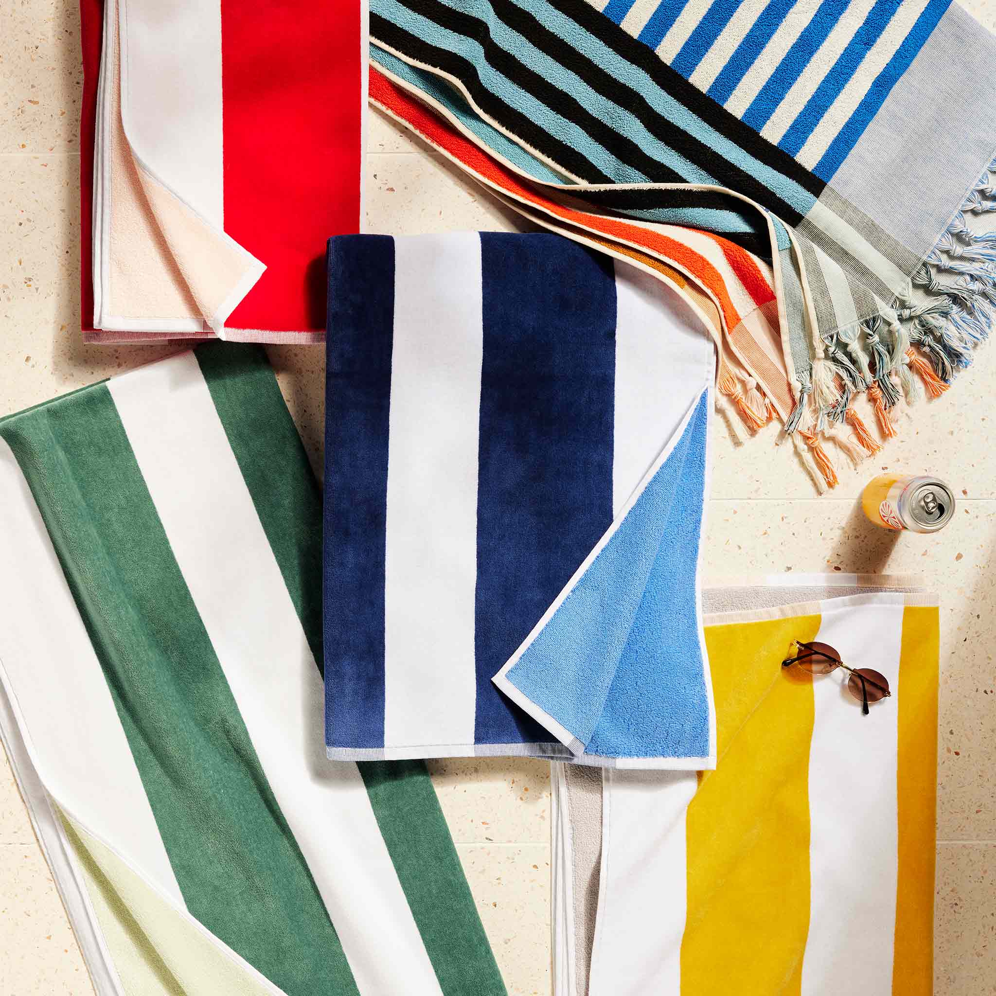 Cabana Stripe Beach Towel