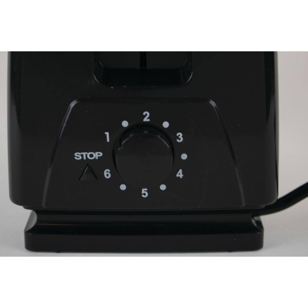 Brentwood 2-Slice Black Extra-Wide Slot Toaster TS-280S