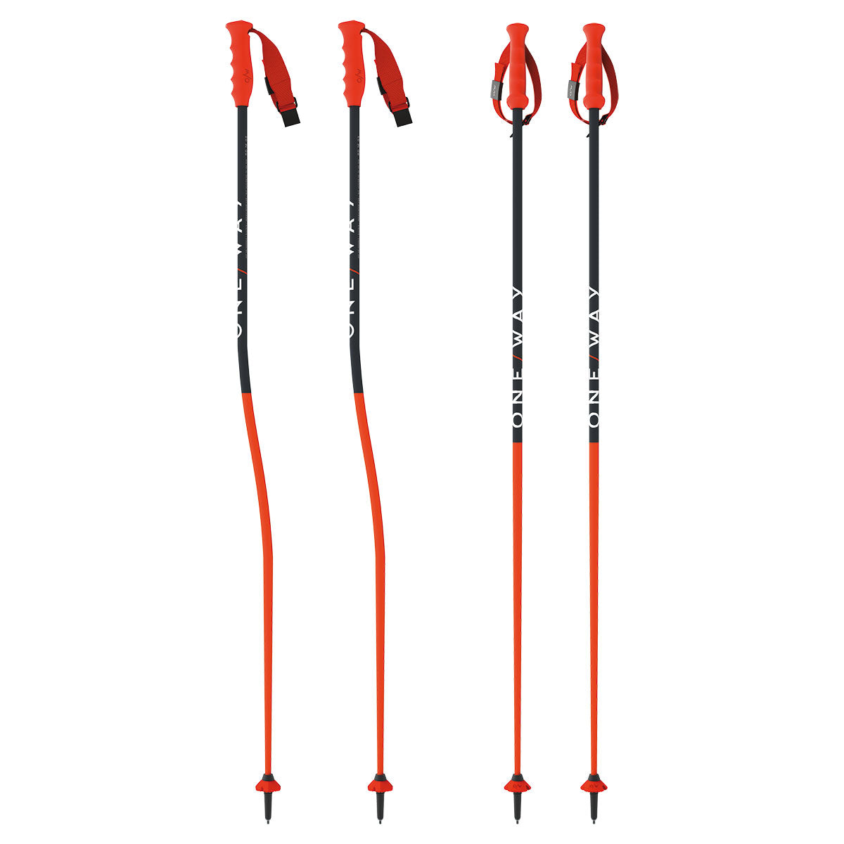 One Way RD 16 Ski Poles