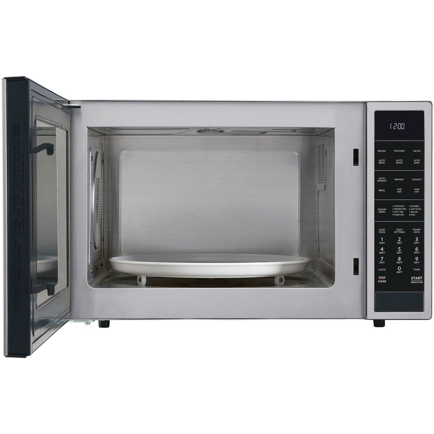 Sharp 1.5 Cu. Ft. 900W Convection Microwave Oven, Stainless Steel