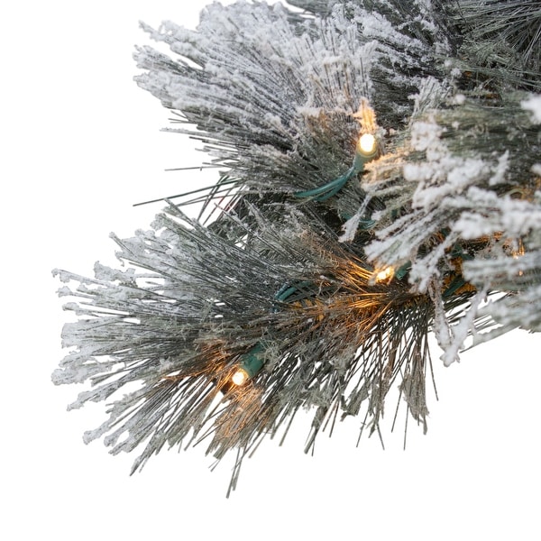 7.5' PreLit Full Black Spruce Artificial Christmas Tree