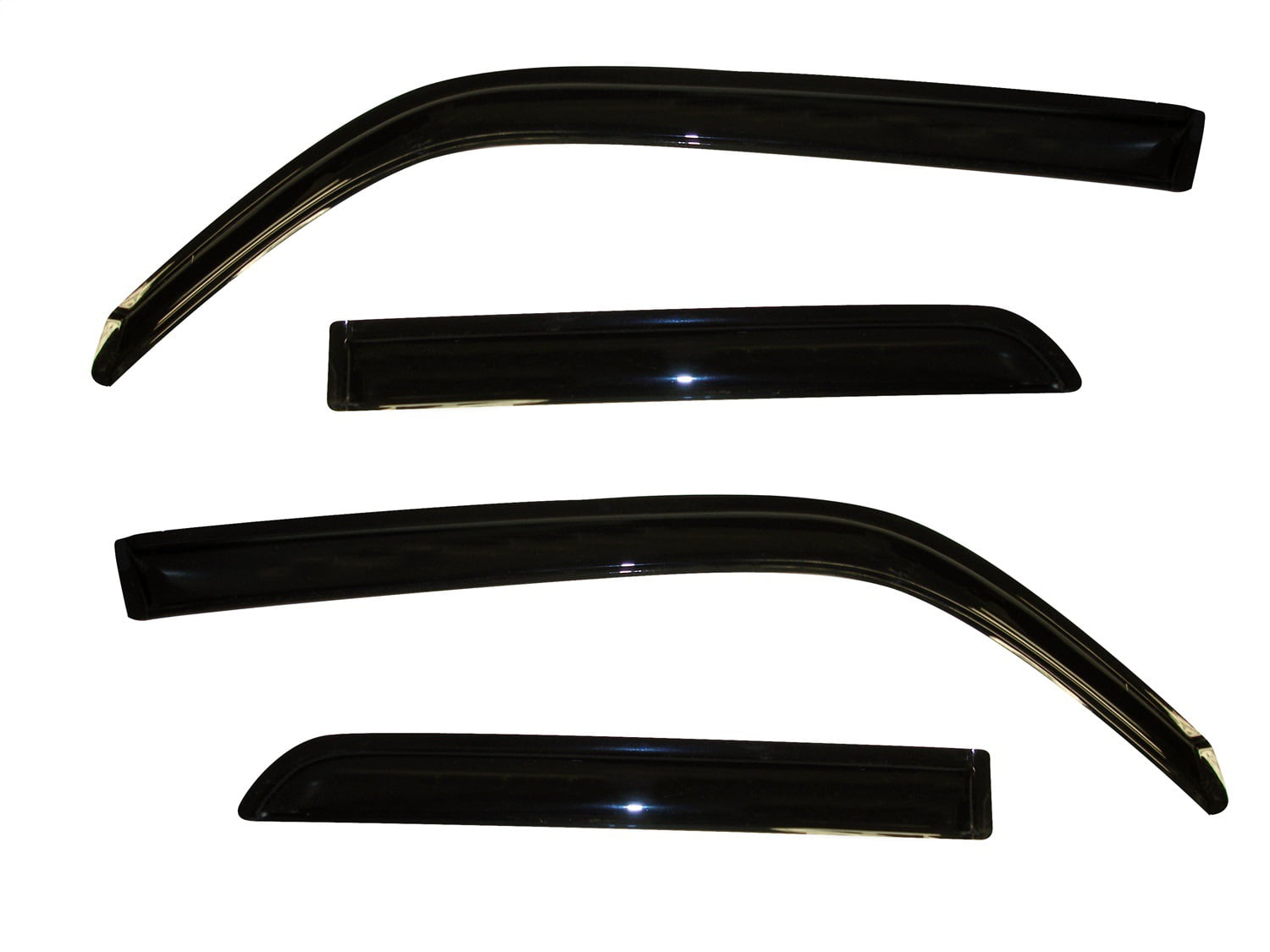 Auto Ventshade (AVS) Ventvisor® Deflector 4 pc.; Smoke Fits 2016 Toyota 4Runner