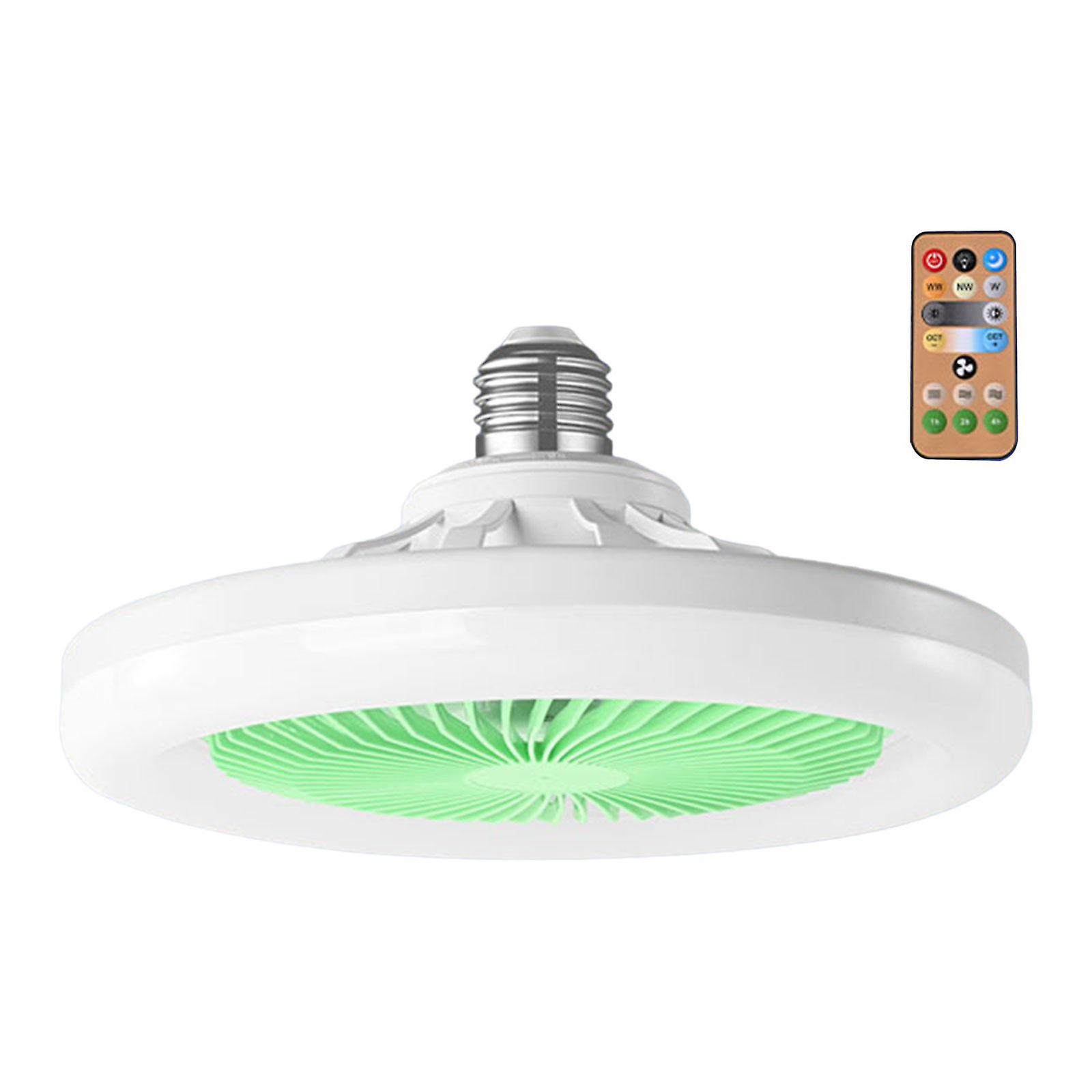 Ceiling Fan Light E27 Base Ceiling Lights Led Ceiling Fan With Light Fixture Green