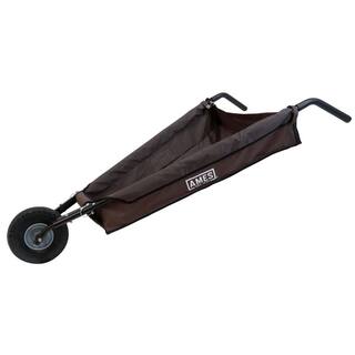 Ames 5 cu. ft. Foldable Garden Cart Wheelbarrow 20226700