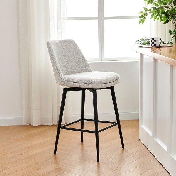 Ariel Counter Height Swivel Barstool Set of 2