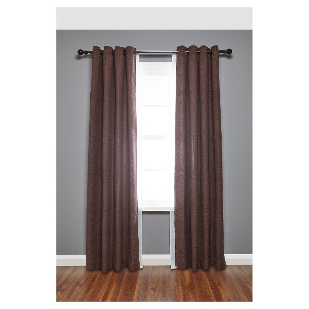 Loft By Umbra Ball Double Curtain Rod Bronze