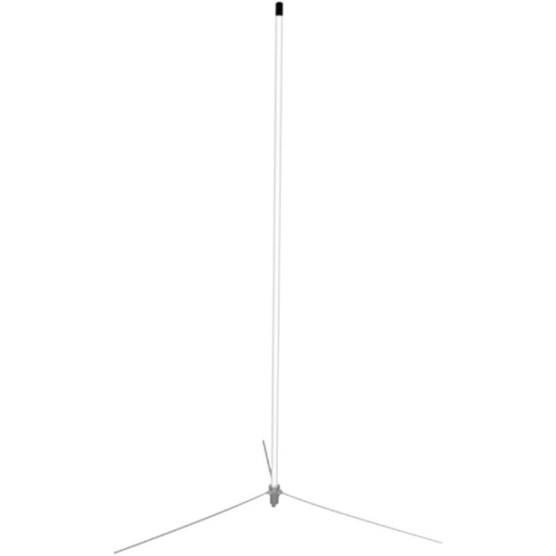 Tram 200 watt 134 Mhz To 184 Mhz Vhf Fiberglass Base Antenna With 50 ohm Uhf So 239 Connector 4 feet 10 inches Tall