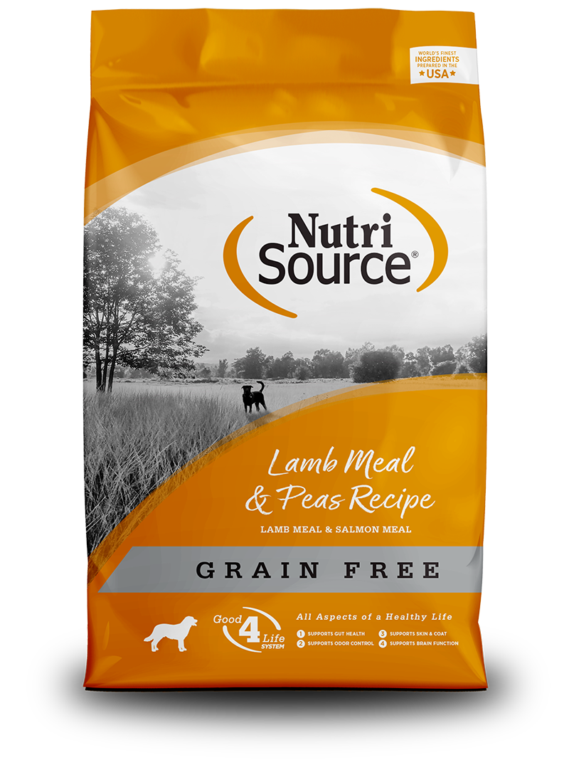 NutriSource Lamb Meal and Peas Recipe Grain Free Dry Dog Food