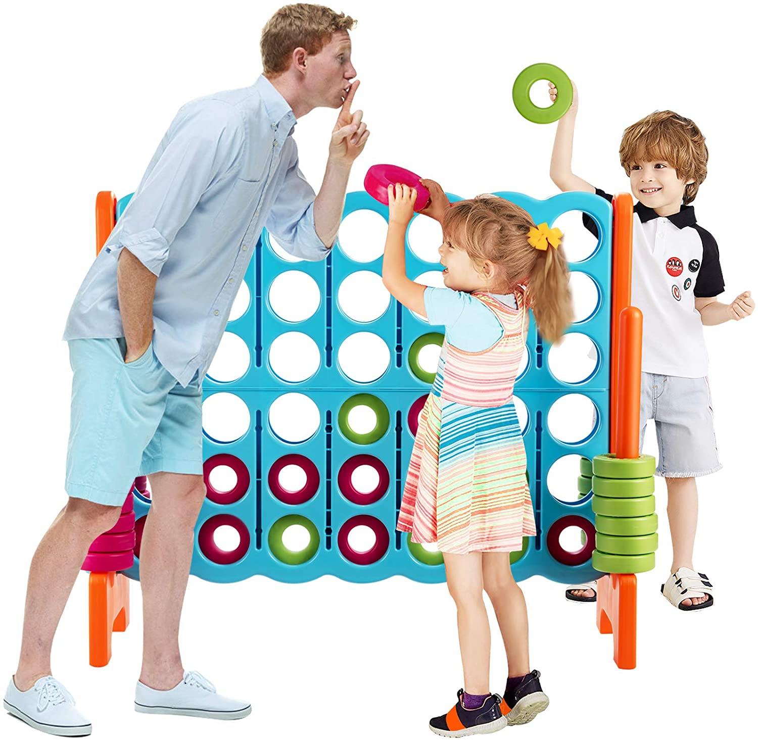 Costzon Giant 4-in-A-Row, Jumbo 4-to-Score Giant Games for Kids Adults