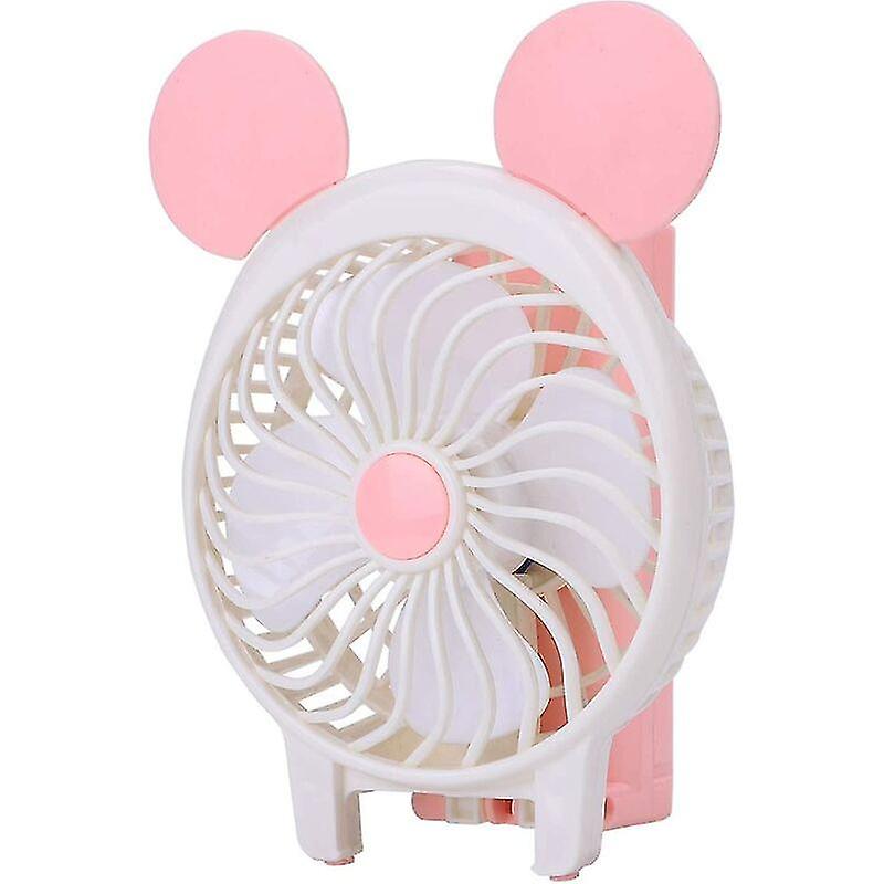 Mini Fan Portable Usb Rechargeable Hand Fan Cooling Silent Desk Fan Foldable