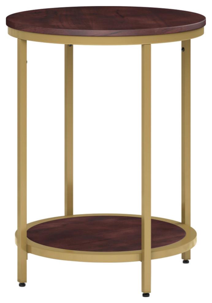 Jenna Round Side Table   Contemporary   Side Tables And End Tables   by Simpli Home Ltd.  Houzz