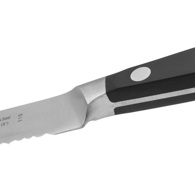 Arcos Manhattan Serrated Utility Knife Black