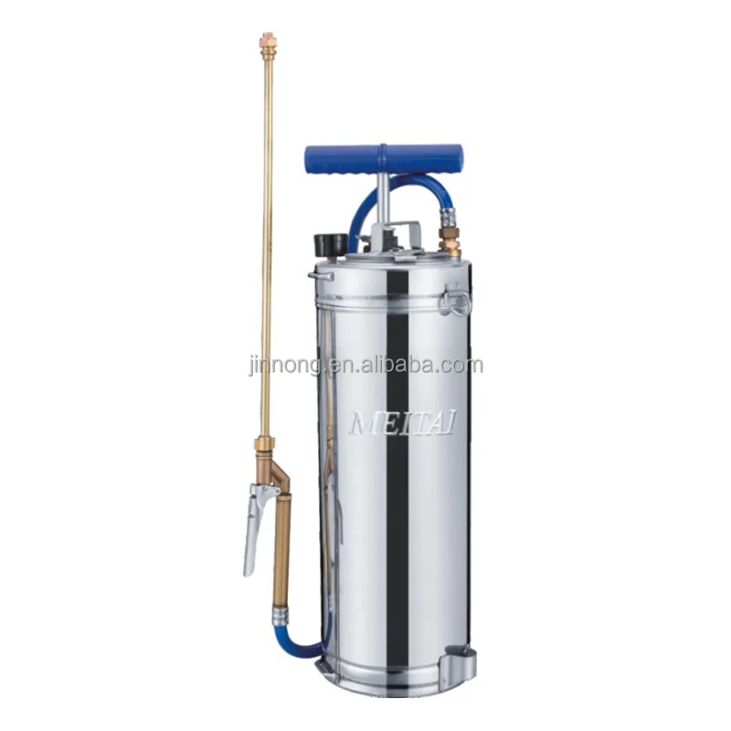 Portable Inox chemical Manual hand Pesticide stainless steel sprayer 12L