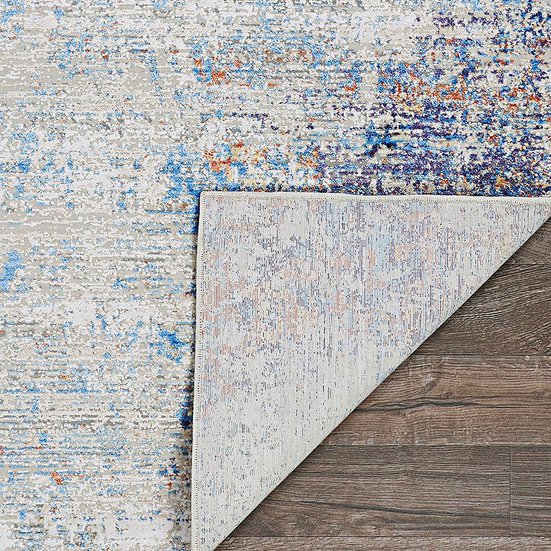 Couristan Vibrata Reflections Multi-Pastels Area Rug