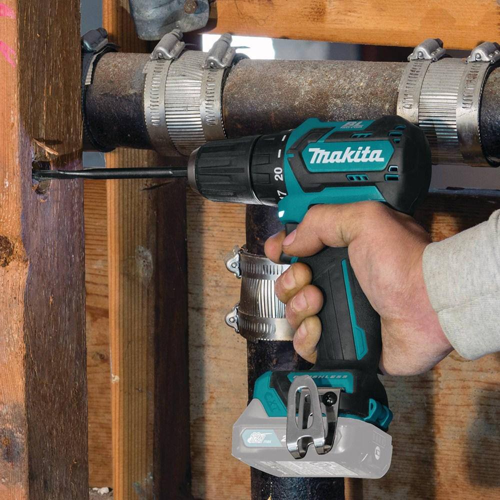 Makita 12V max CXT Lithium-Ion 38 in. Brushless Cordless Driver Drill (Tool-Only) FD07Z