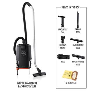 HOOVER HVRPWR 40V Cordless Commercial Backpack Vacuum Cleaner - Tool Only CH93619