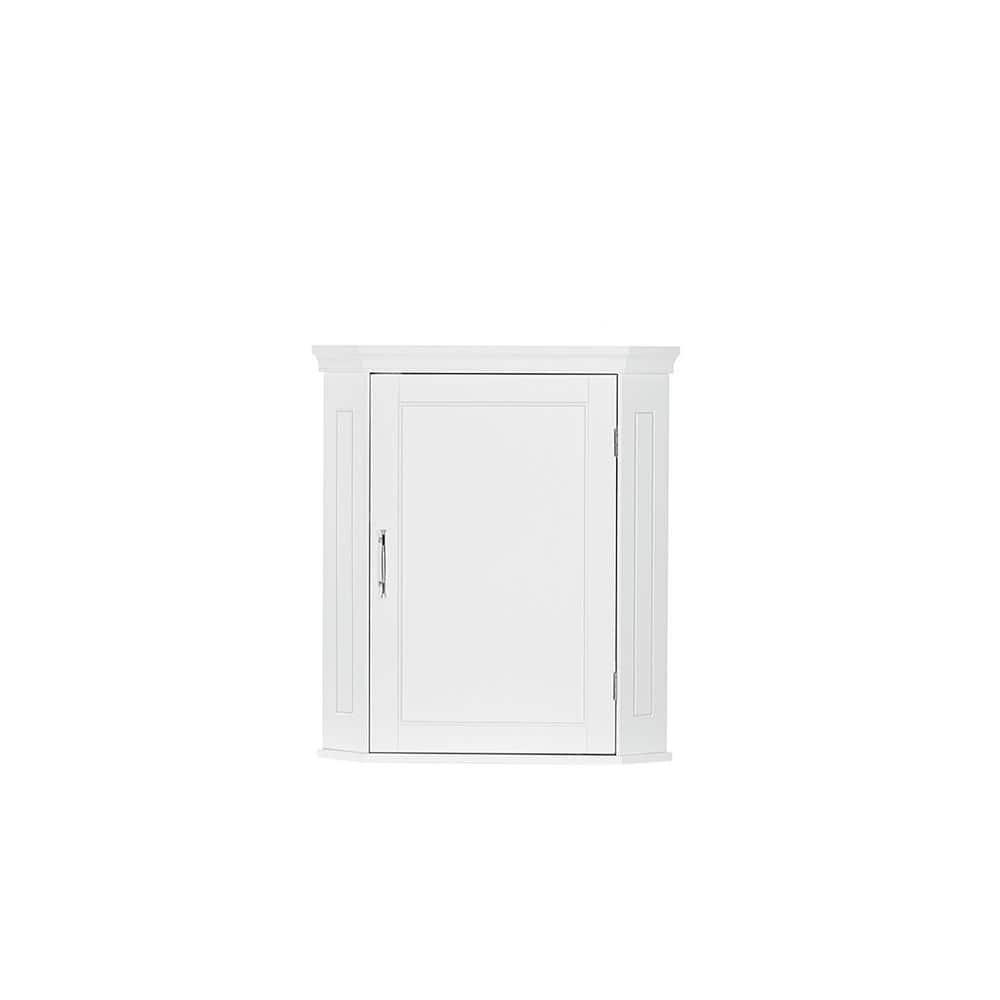 RiverRidge Home Somerset 205 in W Corner Wall Cabinet in White