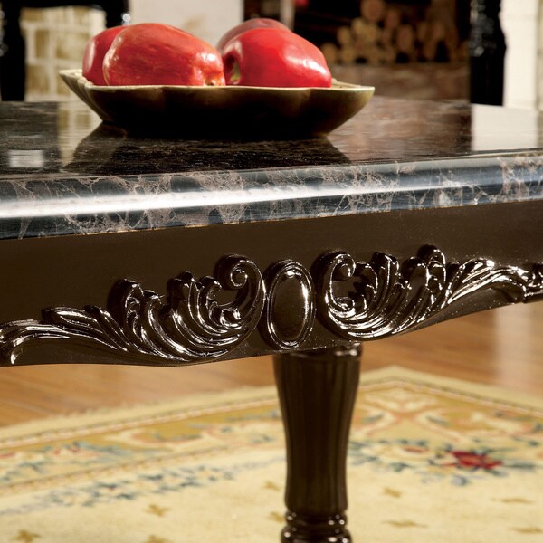 Furniture of America Laun 48-in. Traditional Espresso Sofa Table