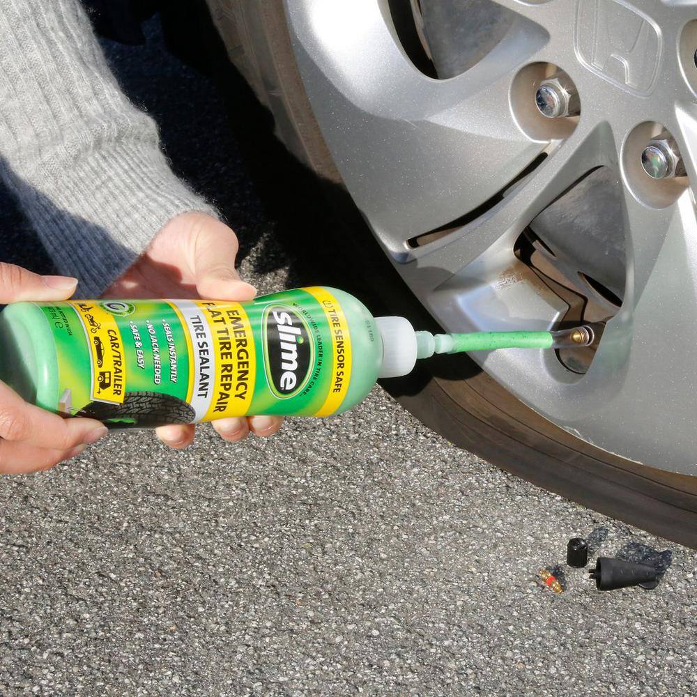 Slime Emergency Tire Sealant - 16 oz. (CarTrailer) 10011