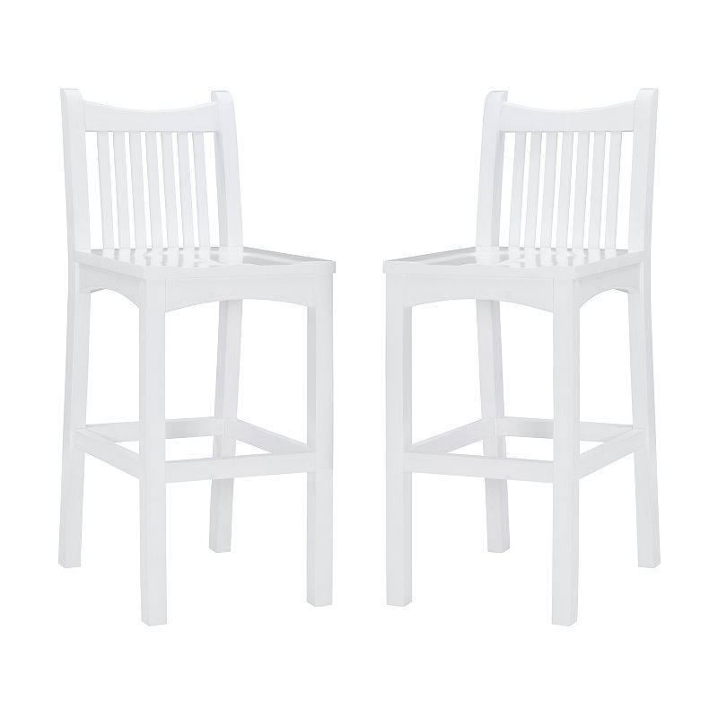 Linon Leola Barstool 2-piece Set