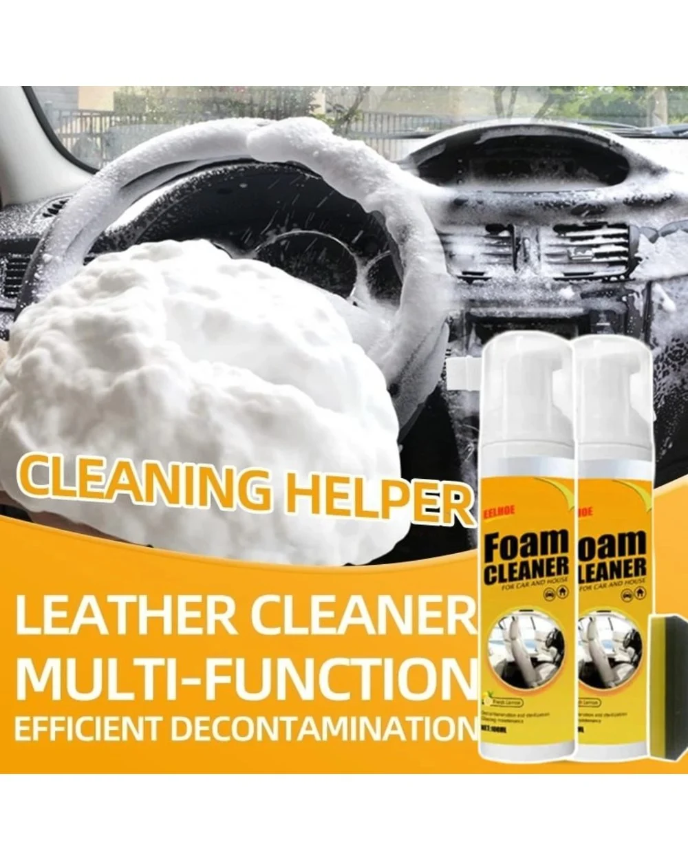 🔥2023New Year Sale - Car Magic Foam Cleaner