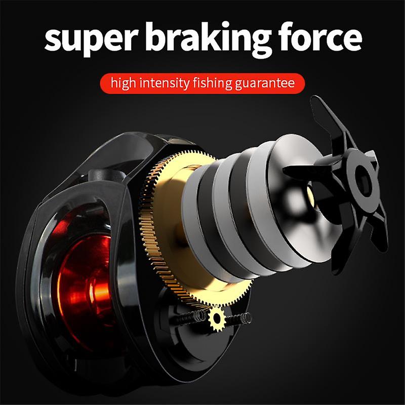 Fishing Reels Solid Metal Rocker Arm Anti-fry Line Fish Wheel Long-distance Cast Wheel Lei