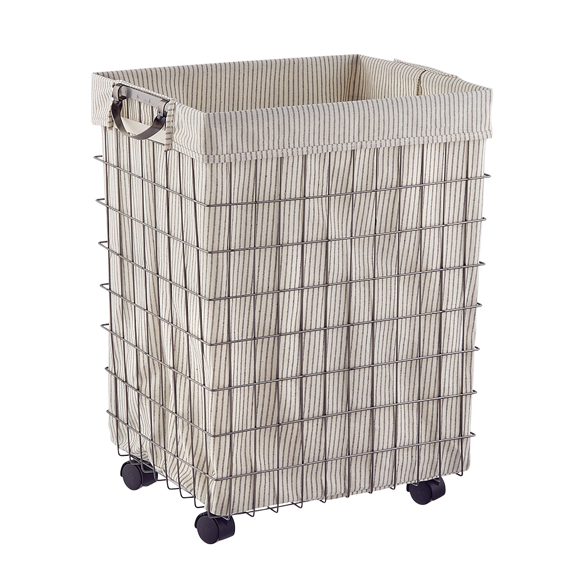 Harvest Rolling Hamper with Wheels