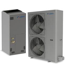 GREE FLEXX 48000 BTU 4 Ton Whole House Split System Air Conditioner with Heat Pump 230V FLEXX60HP48IBK