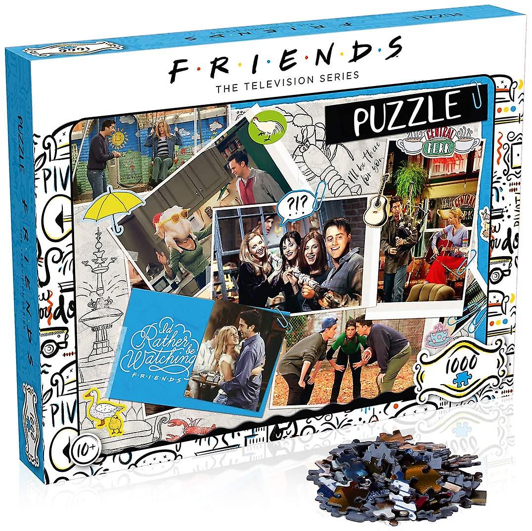 Friends scrapbook 1000 piece jigsaw puzzle